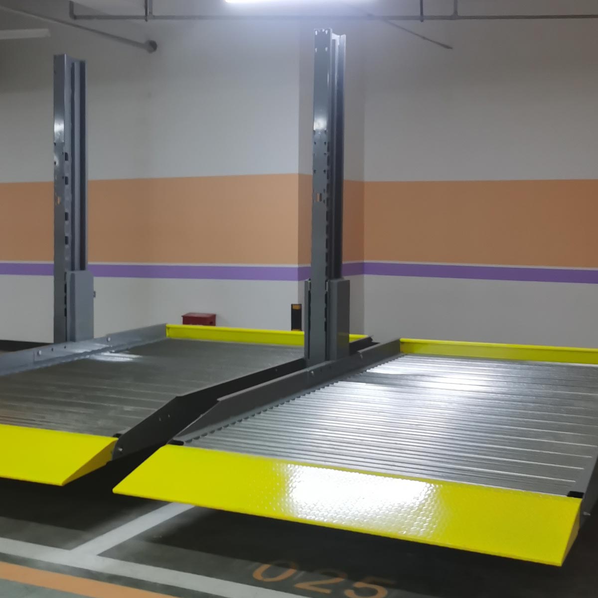 升降橫移機械停車位安裝